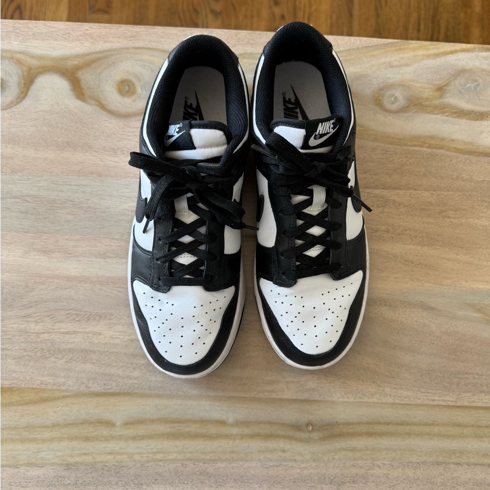 Nike Dunk Low Panda (Black/White) Womens size 8.5 - worn twice!!